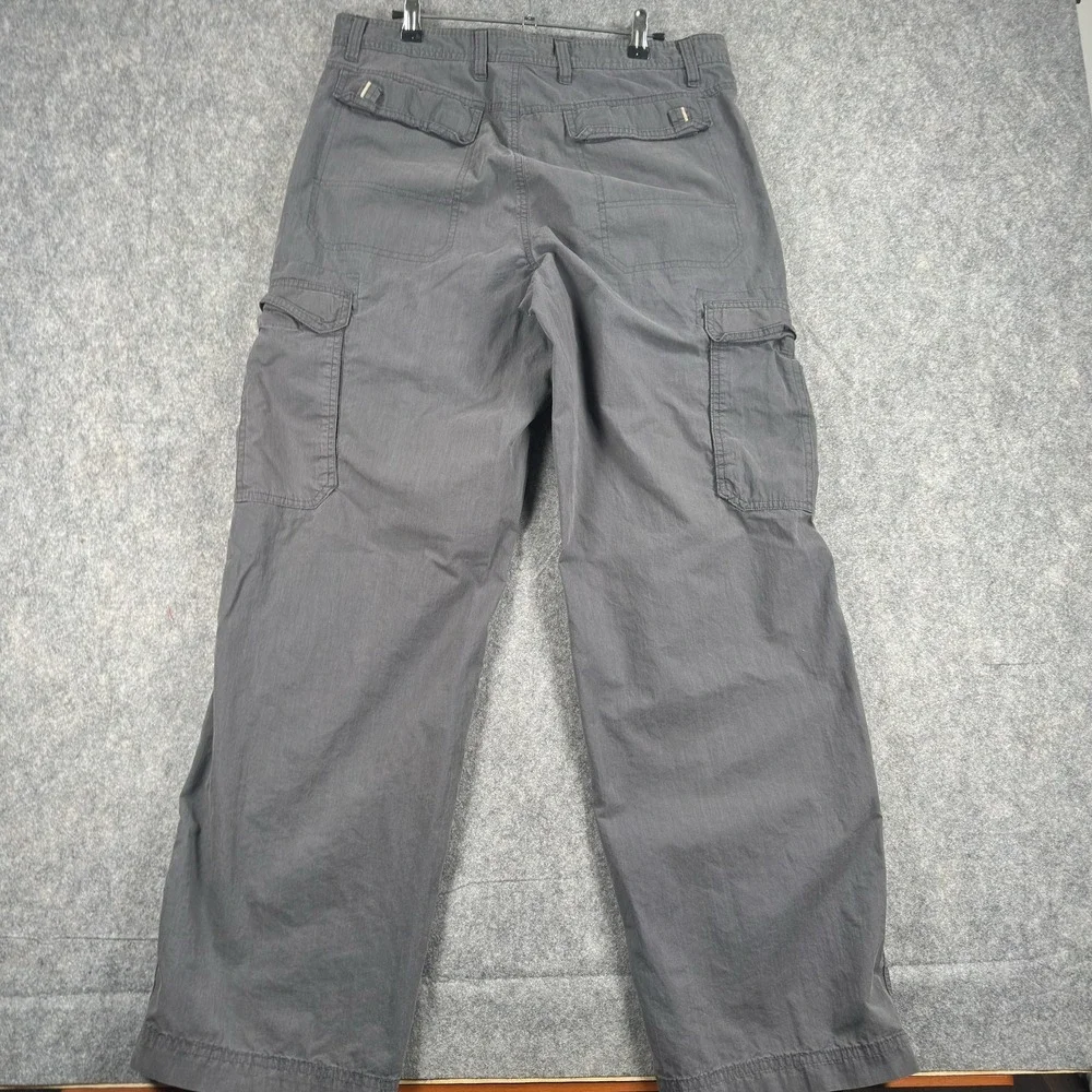 Nike ACG All Conditions Gear Pants Mens 33x31 (Tag 34) Gray Cargo Hiking Outdoor